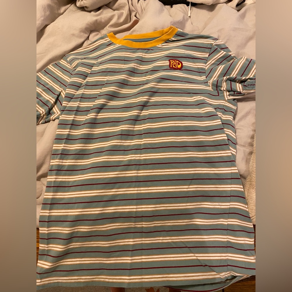 Dutch Bros “Rad” striped tee
